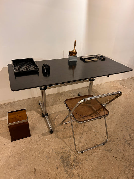 Bureau USM Kitos, plateau bois, 80s