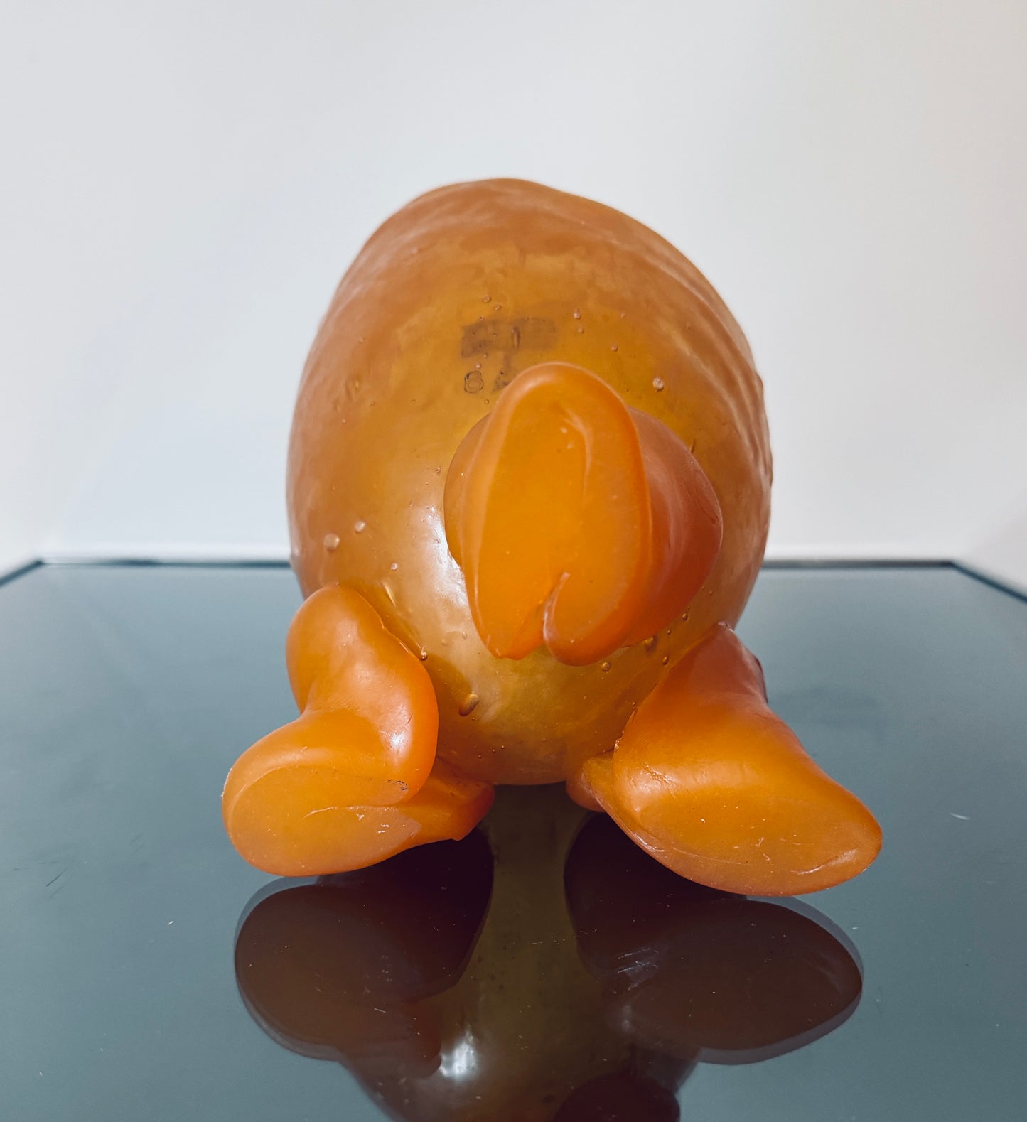 Vase ocre par Gaetano Pesce, 1ère Edition, Fish Design, 90s