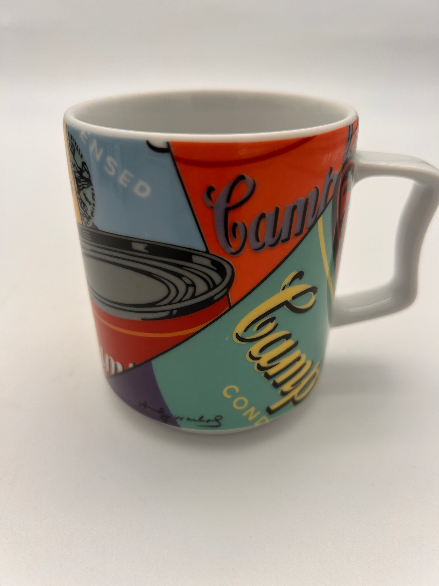 Set de Mugs Campbell's Soup, Andy Warhol, Rosenthal, 80s