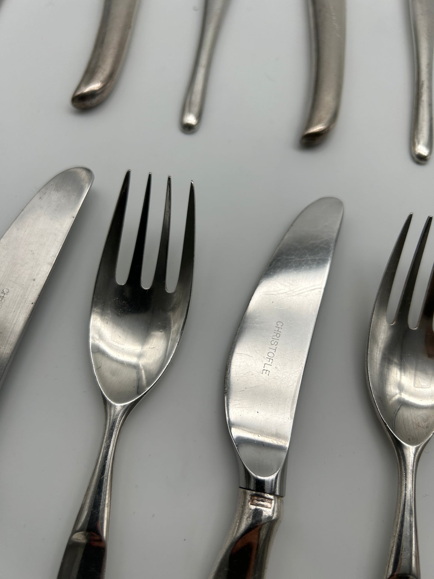Couverts à diner, Duo, Tapio Wirkkala, Christofle, 60s