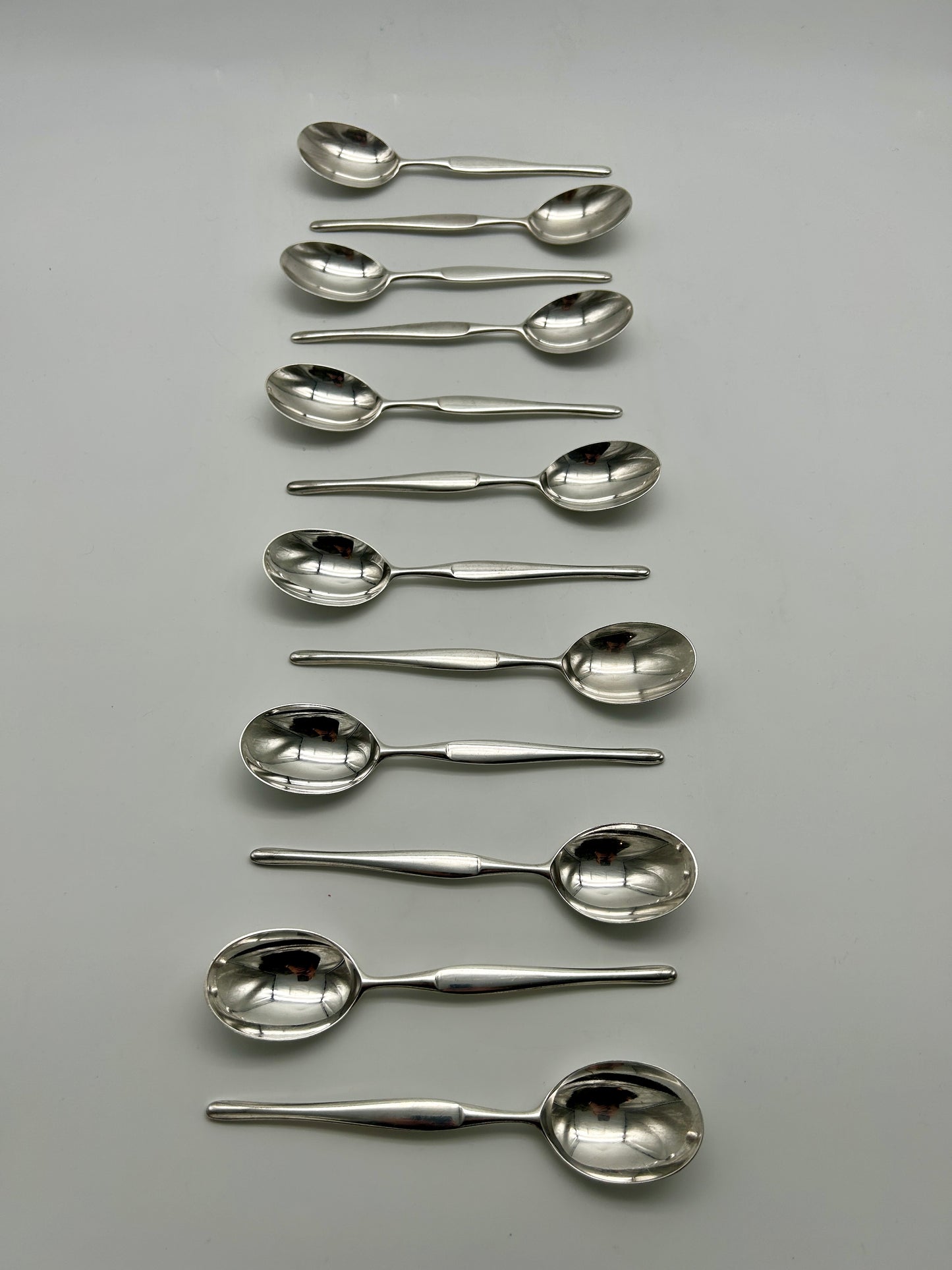 Ensemble de 12 Cuillères, Duo, Tapio Wirkkala, Christofle