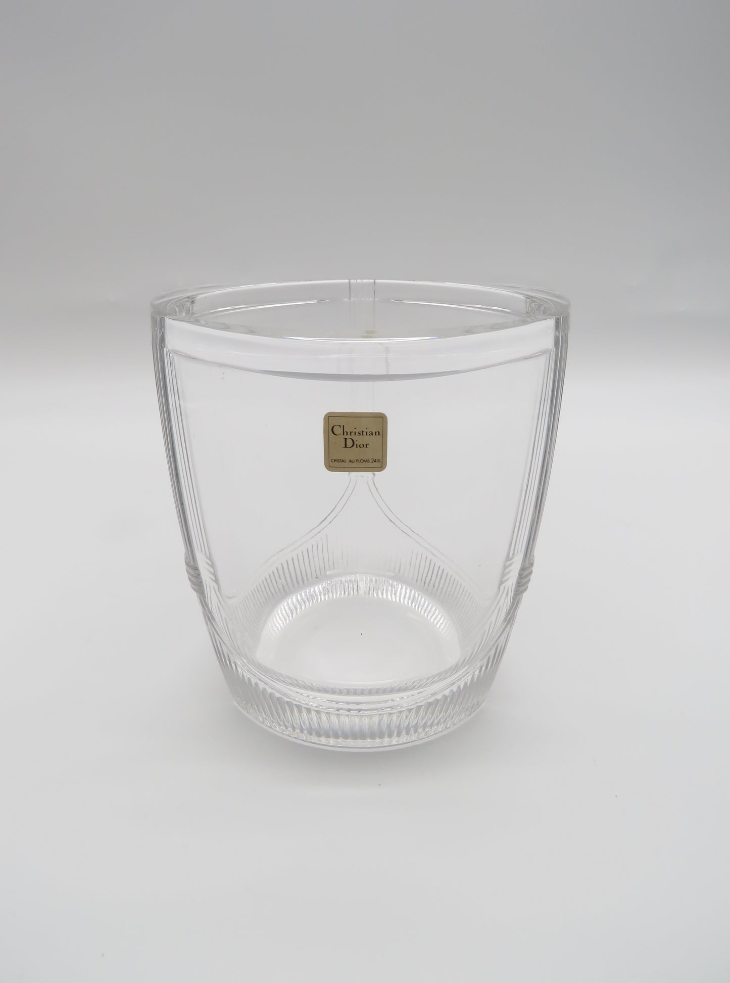 Seau à glace en cristal, DIOR série Tridior, 50s