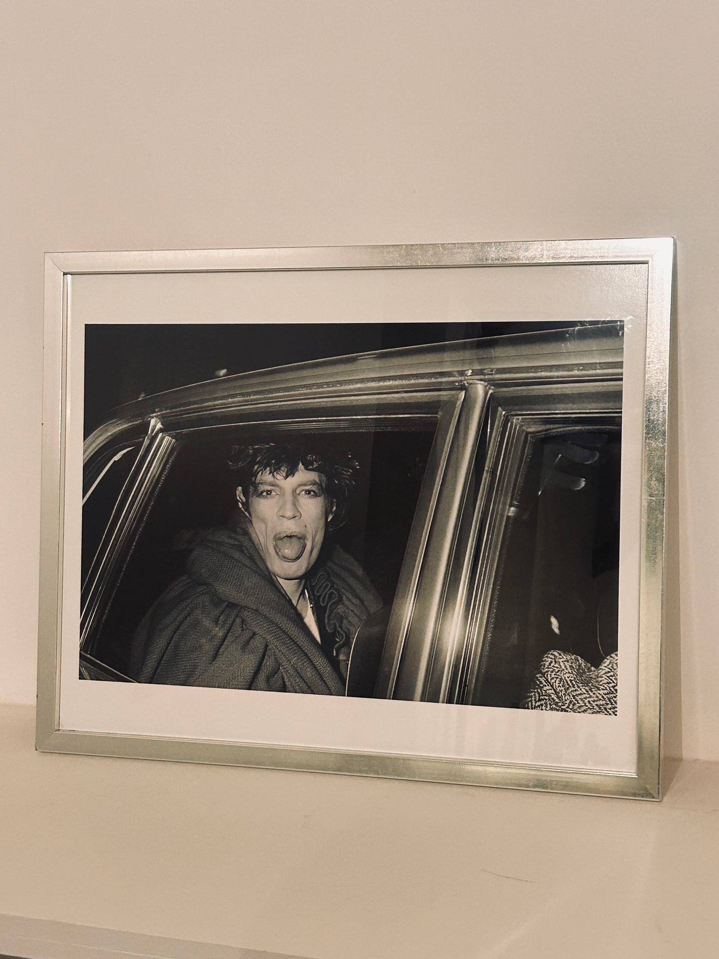 Diptyque de photographies, Mick Jagger, Paris