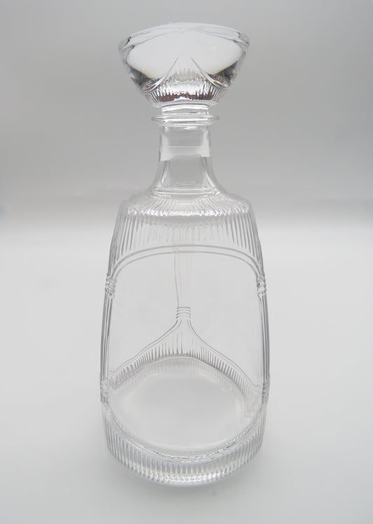 Carafe à whisky en cristal, DIOR série Tridior, 60s