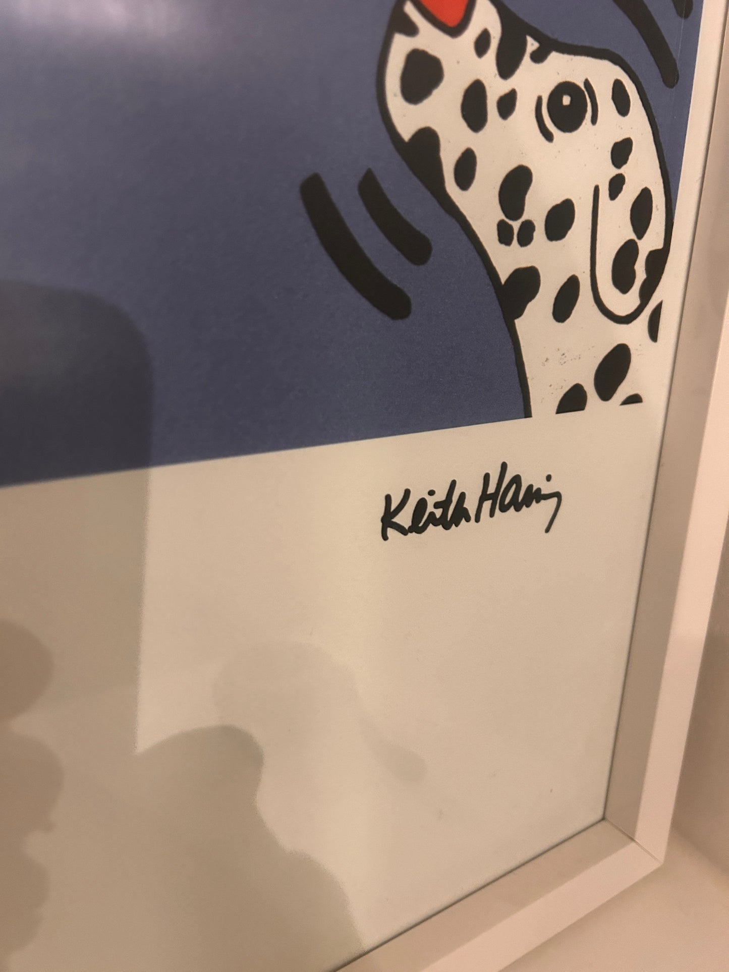 Lithographie offset KEITH HARING, Cruella de Vil, 90s