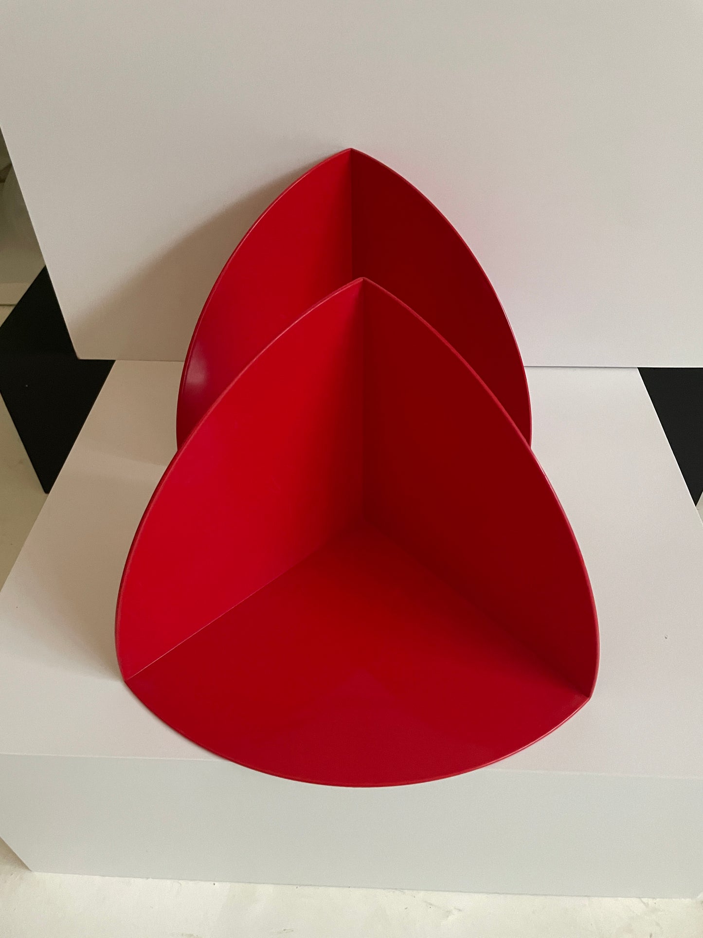 Serres livres rouges, Giotto Stoppino, KARTELL, 70s