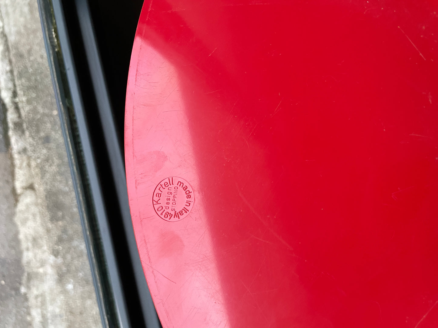 Serres livres rouges, Giotto Stoppino, KARTELL, 70s