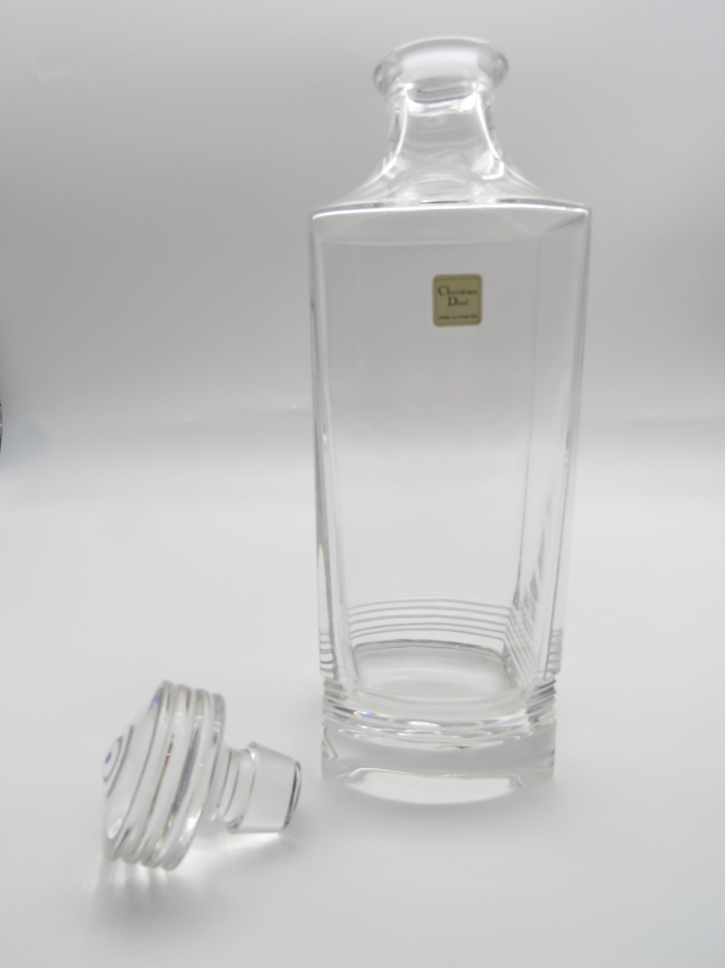 Carafe en cristal, DIOR série Montaigne, 70s