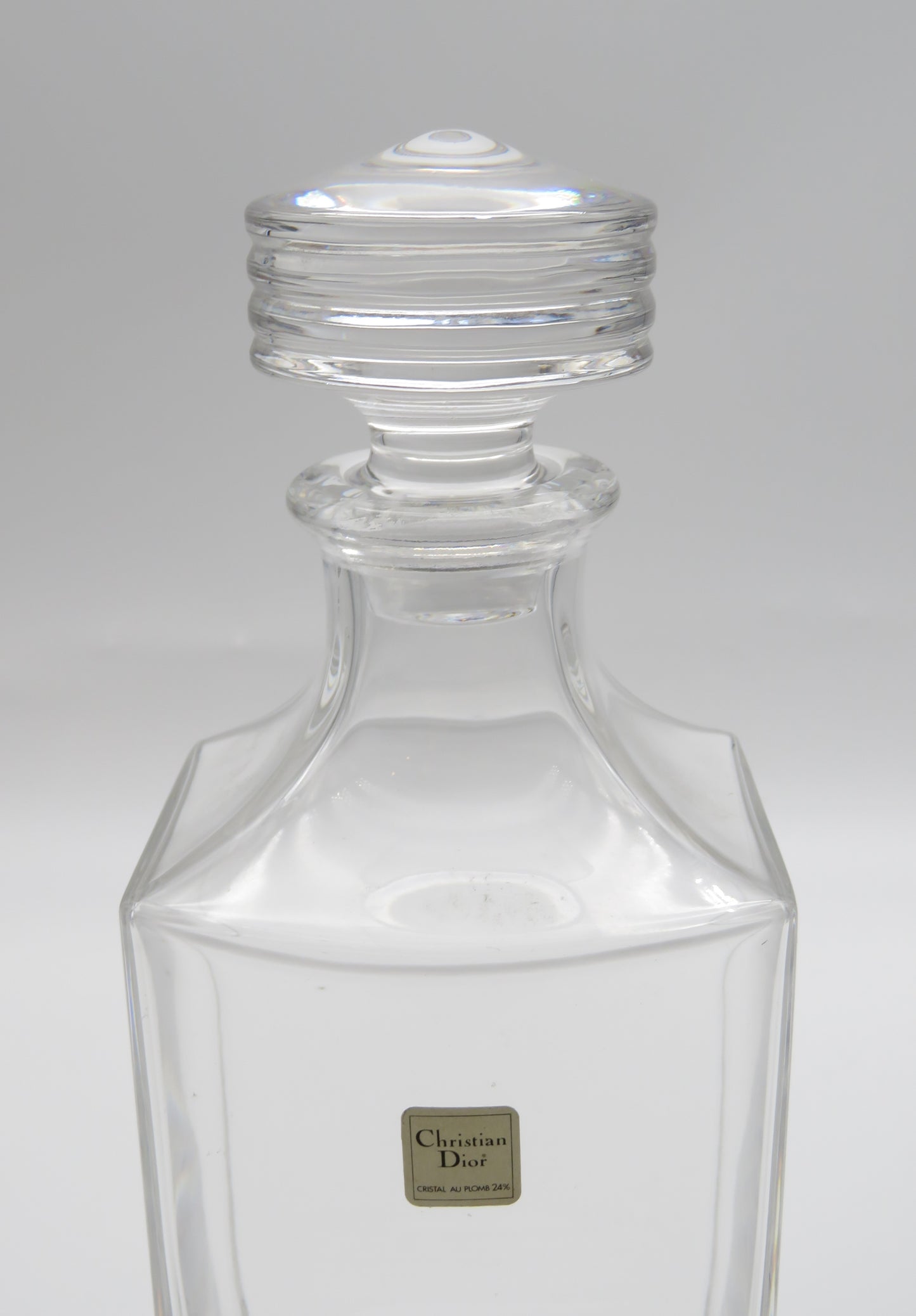 Carafe en cristal, DIOR série Montaigne, 70s