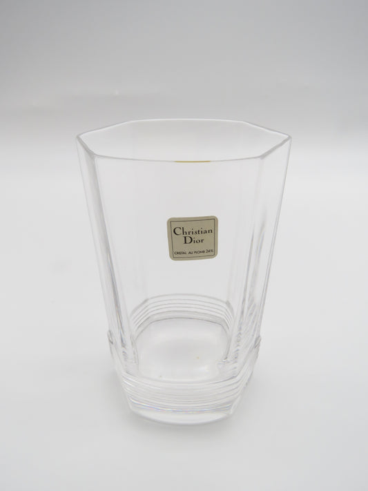Verres long drink en cristal, DIOR série Montaigne, 70s