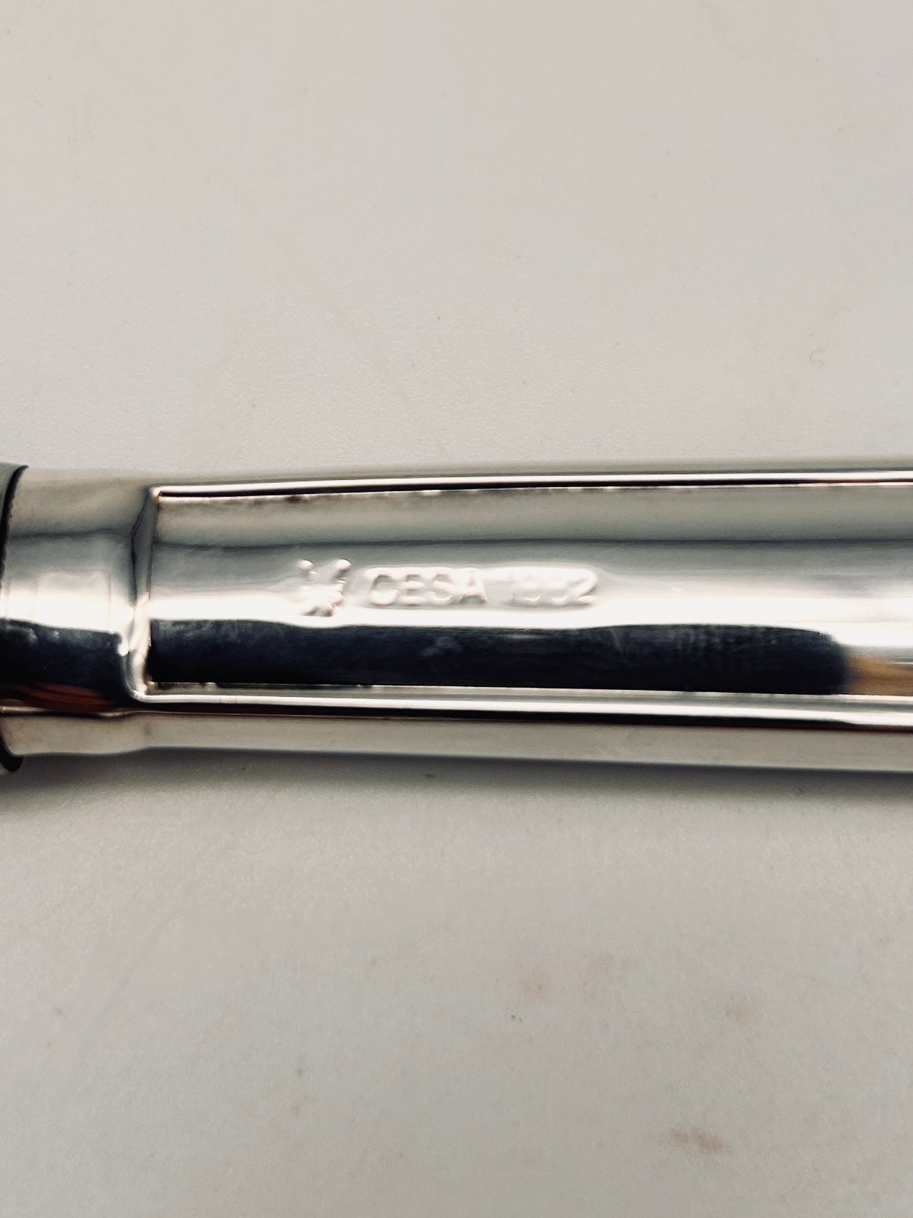 Couteau à fromage en argent, Cesa 1882, 70s