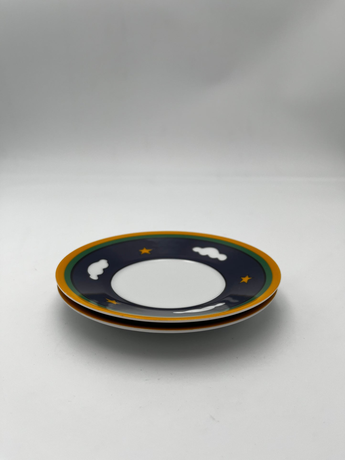 Set à Café "Les ailes du temps", Ancienne Manufacture royale, J-C de Castelbajac, 1995