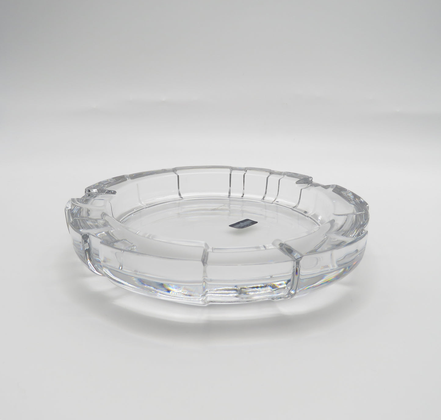 Cendrier Rond en Cristal, Laura Griziotti, Arnolfo di Cambio, 80s