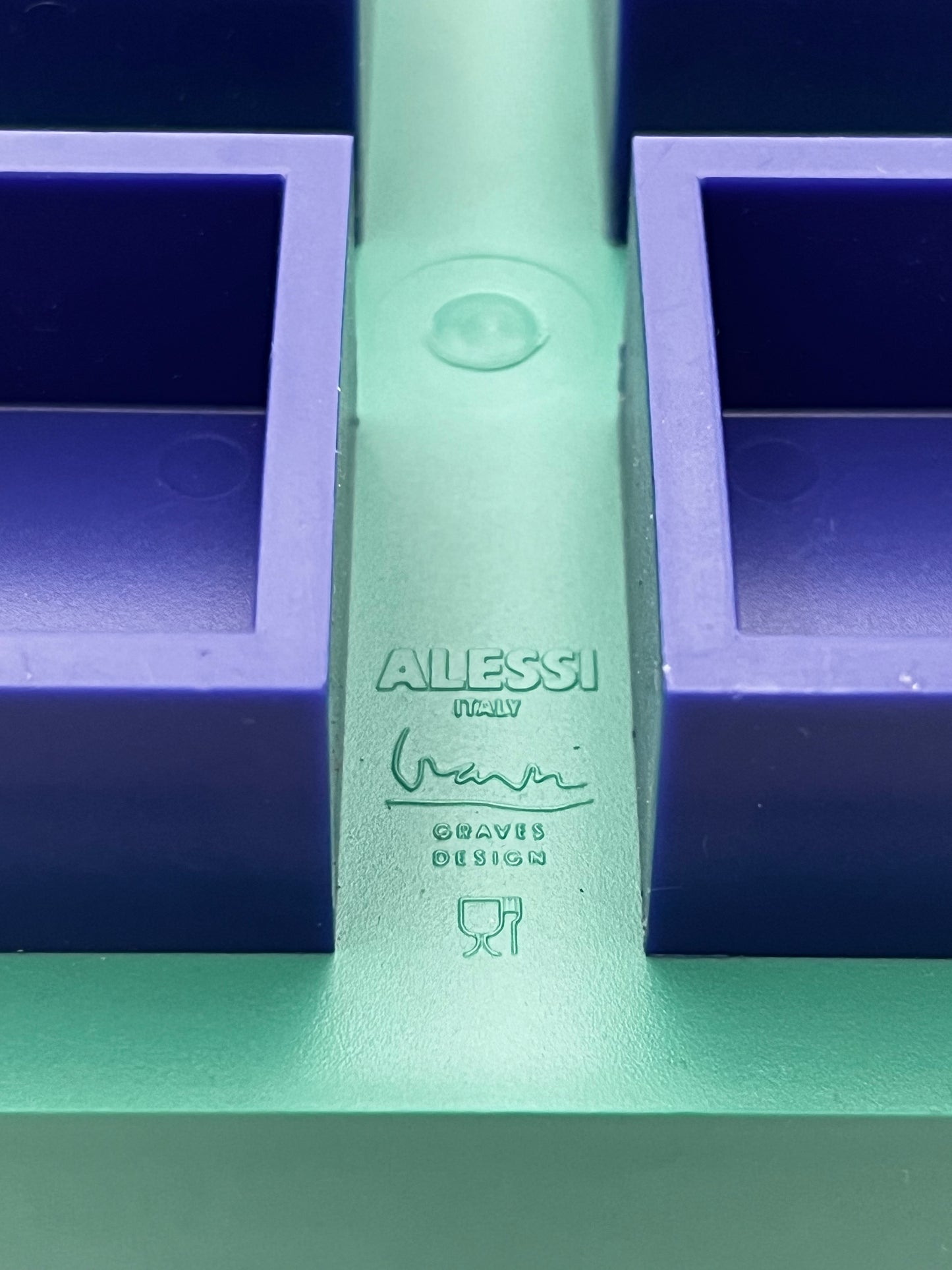 Porte bouteille 'Euclid', Alessi, M.Graves, 90s