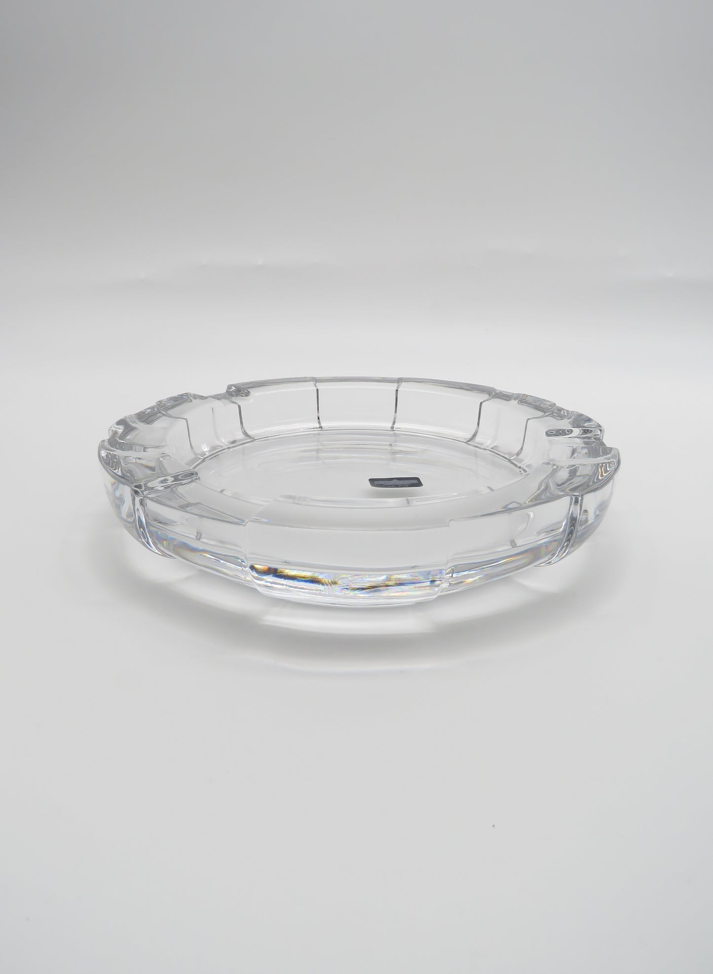 Cendrier Rond en Cristal, Laura Griziotti, Arnolfo di Cambio, 80s