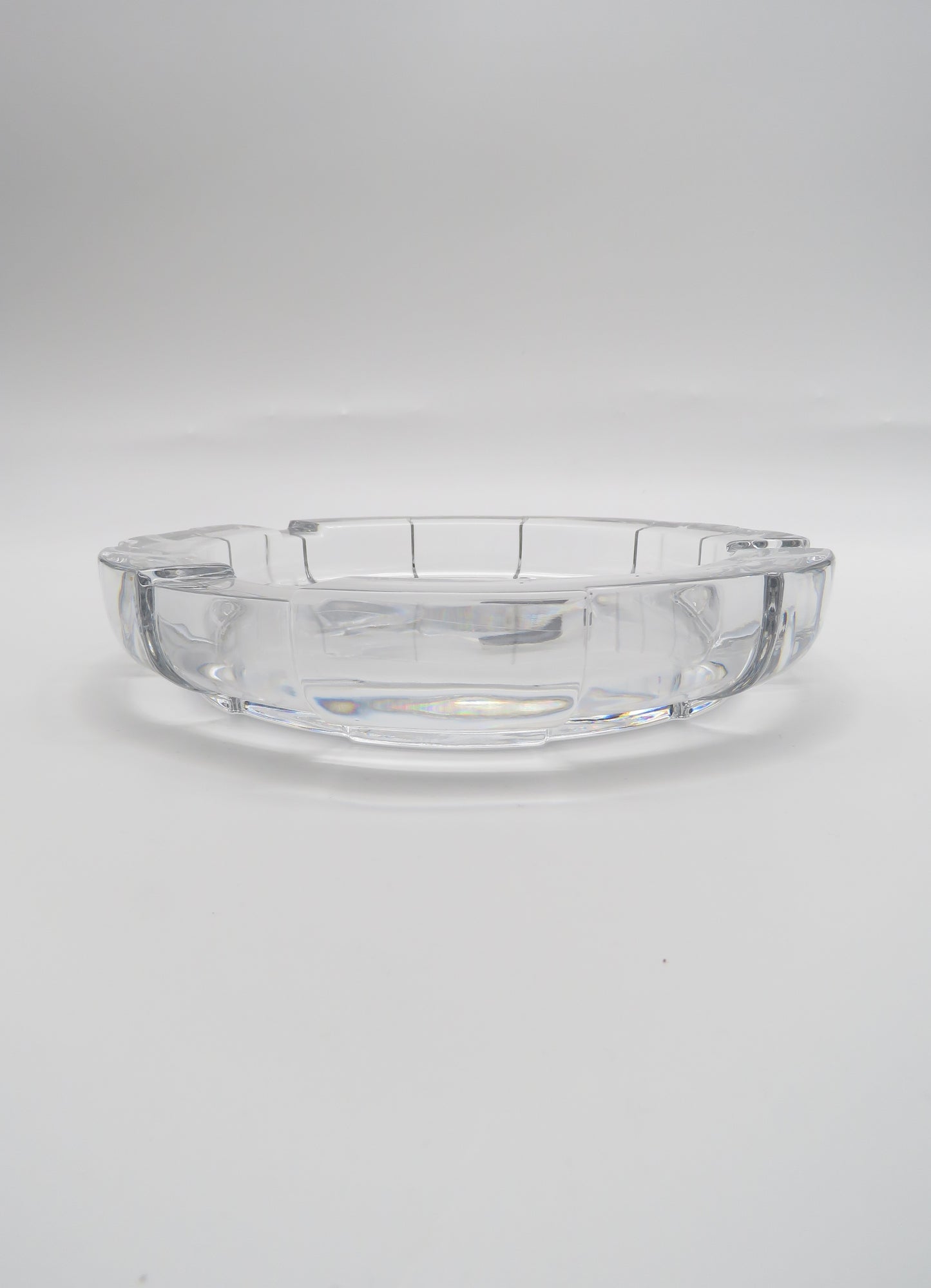 Cendrier Rond en Cristal, Laura Griziotti, Arnolfo di Cambio, 80s