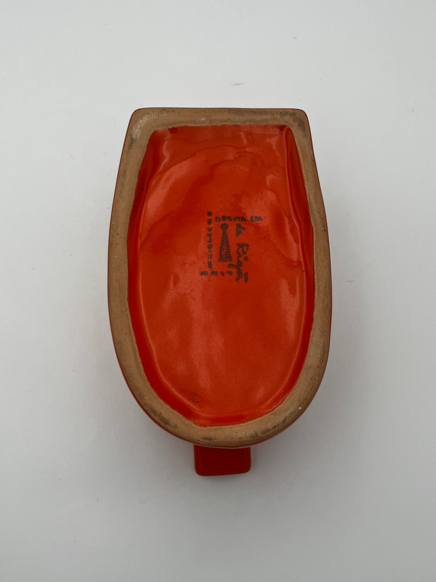Théière moderniste céramique, Deruta, 70s