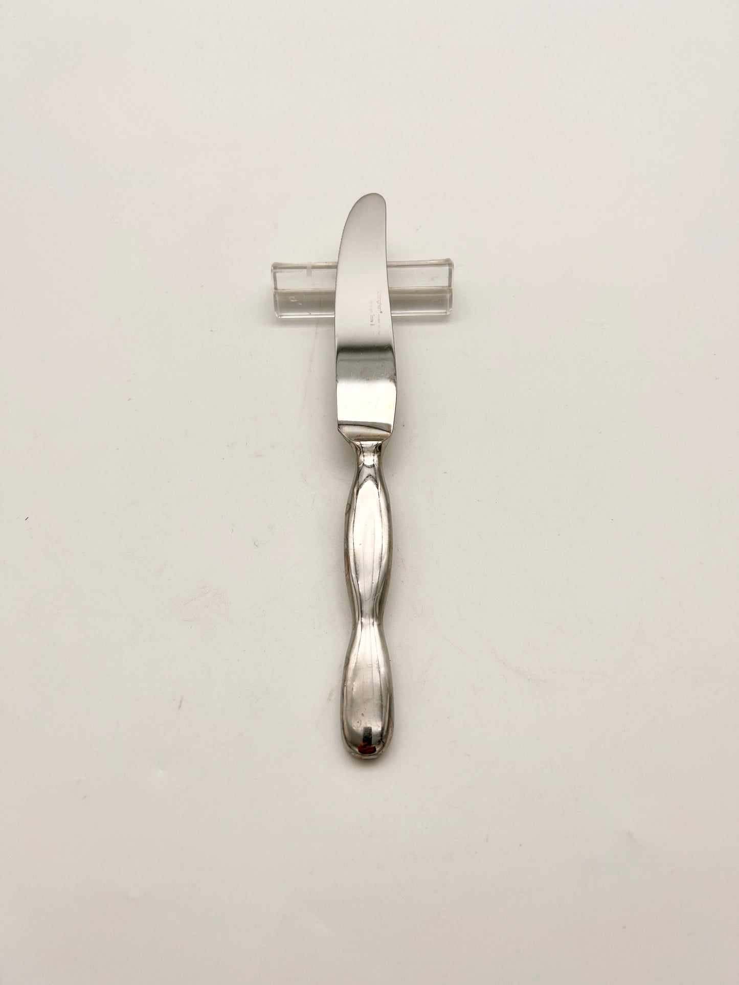 Porte-couteaux trefle en verre, 60s