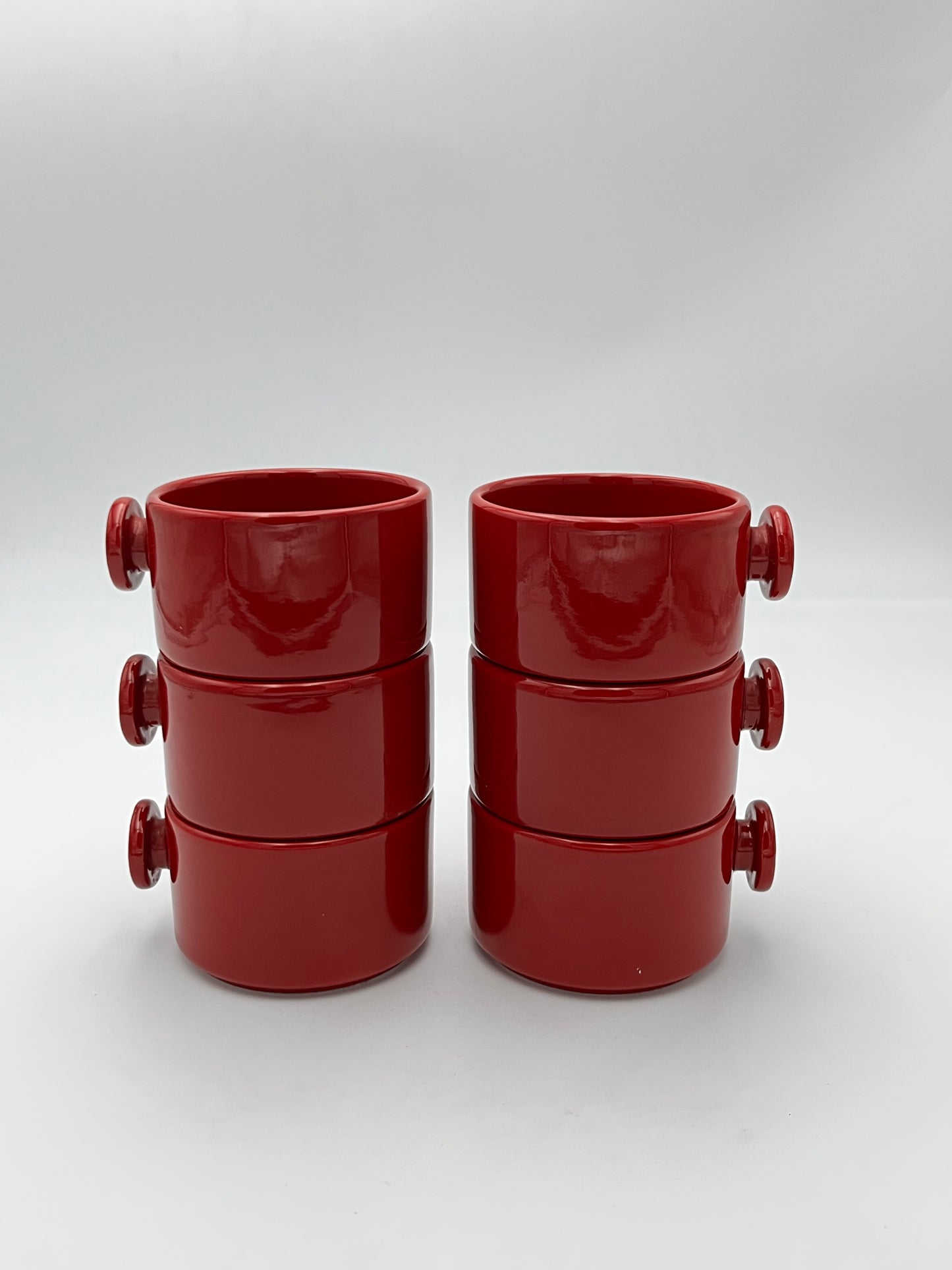 Set à café, Ceramica 4 P Pareschi Laveno, Italie, 70s