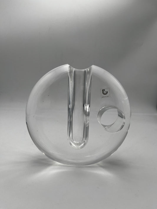 Vase soliflore Guzzini Plexiglass, Italie, 70s