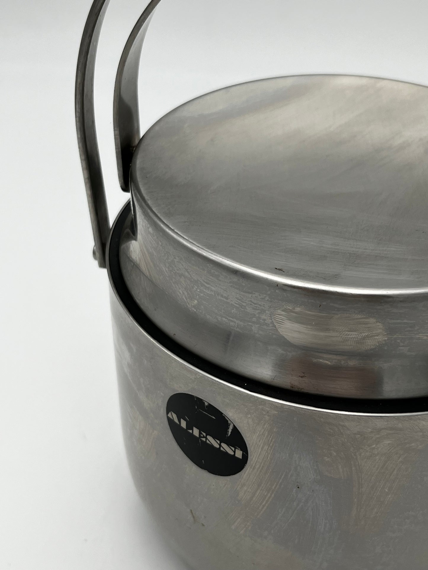 Seau à glaçons thermique MM, Alessi, Carlo Mazzeri, Anselmo Vitale, Italie, 1970s