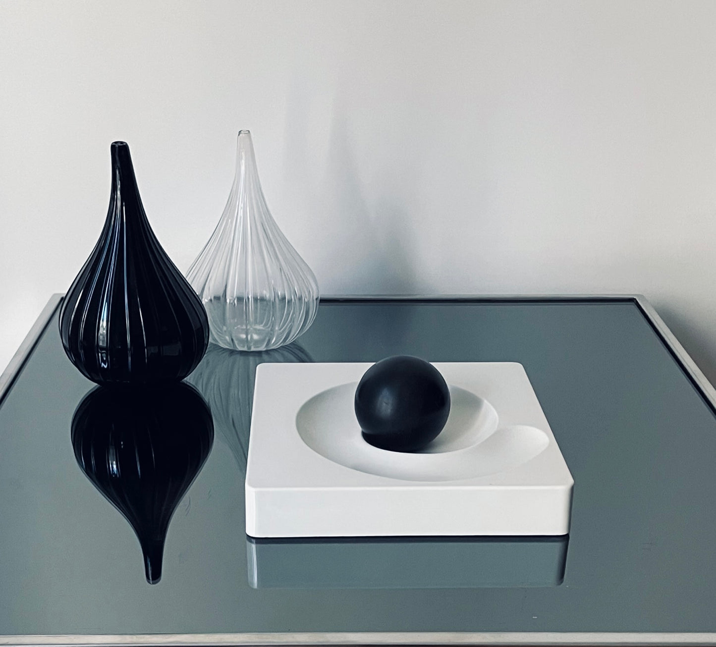 Cendrier sculpture "Spyros", Eleonore Peduzzi Riva, Artemide, 70s