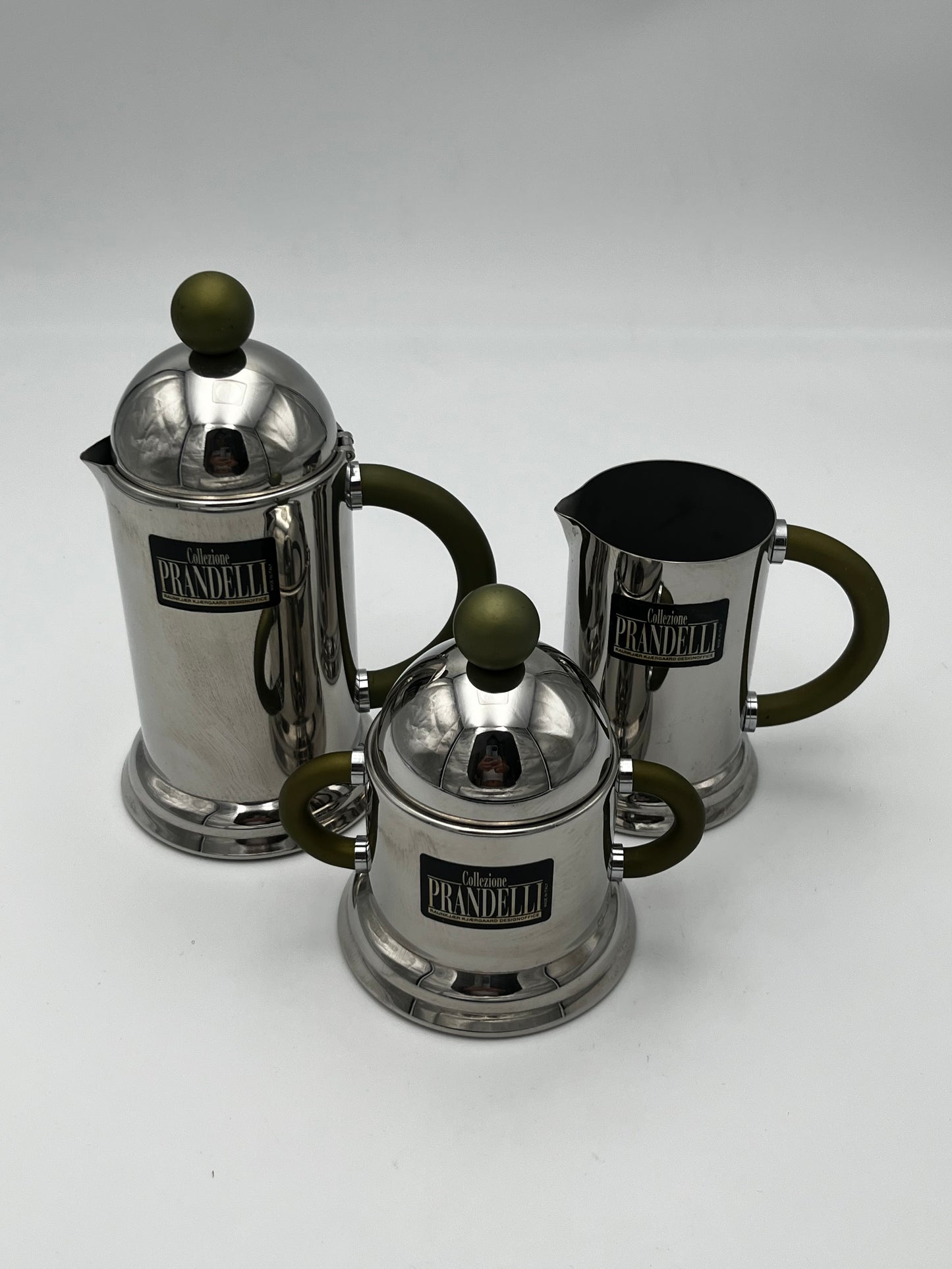 Set Café "Collezione Prandelli" Inoxpran , Italie, 90s