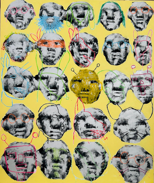 Tableau, Portraits, Edi Dominique Dubien, 2003