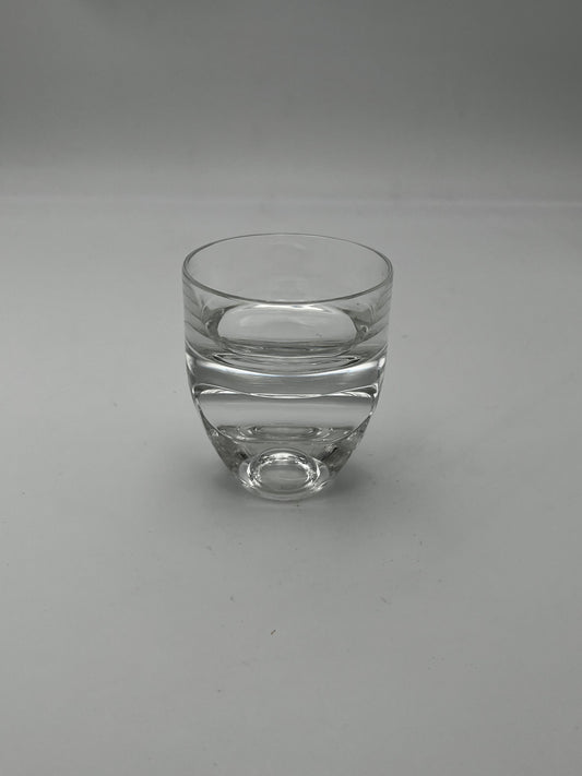 Verres à whisky, cristal, Kristall Krisla, Taddei Sestini, Italie 70s