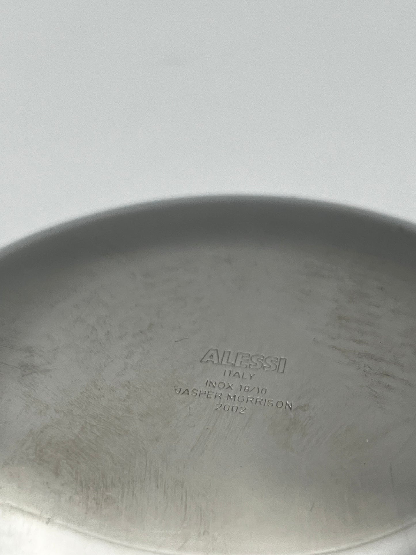 Coupelles acier, Jasper Morrison, Alessi, 2002