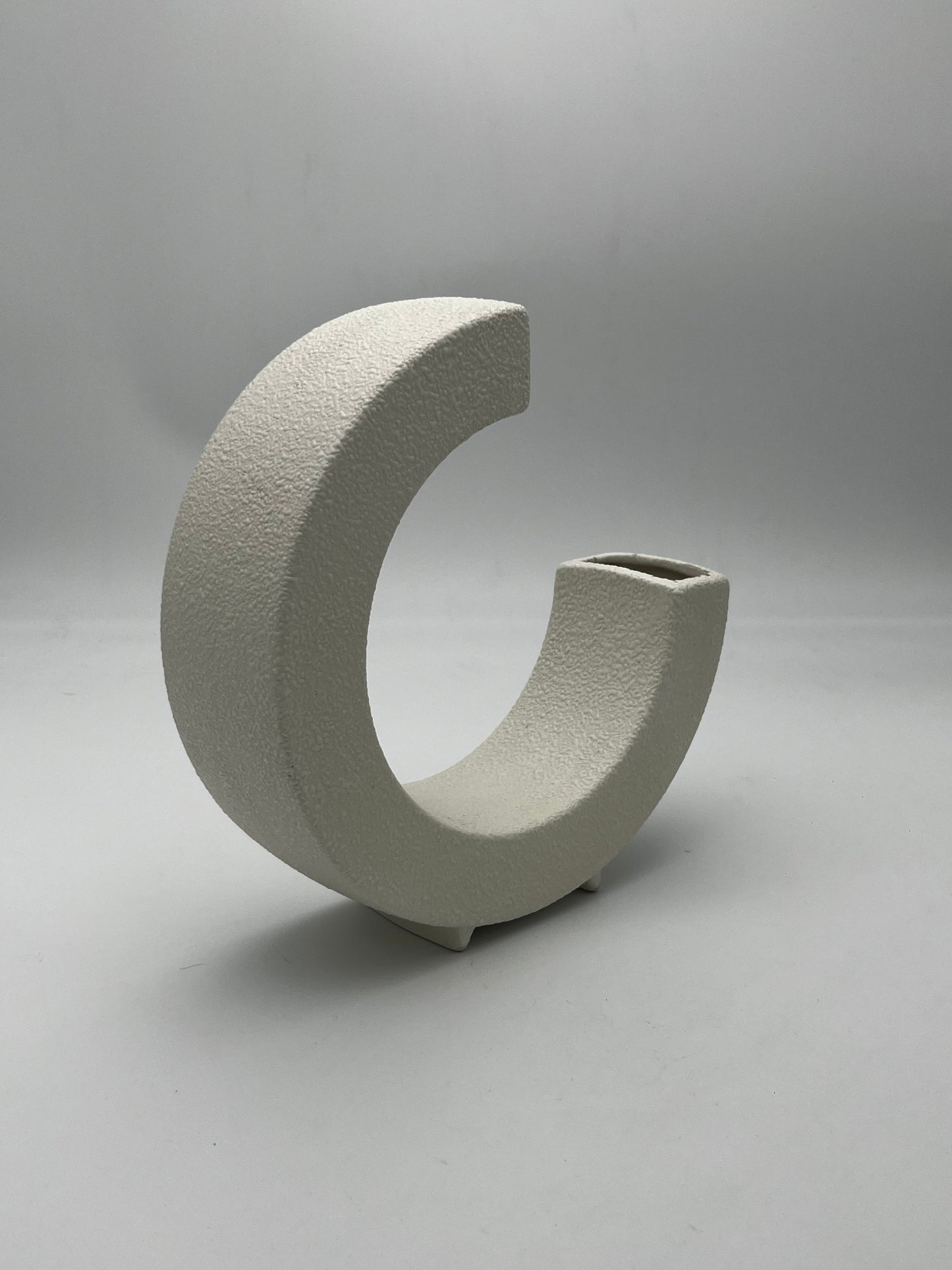 Vase céramique Moon, Roberto Rigon, Bertoncello, Italie, 1970s
