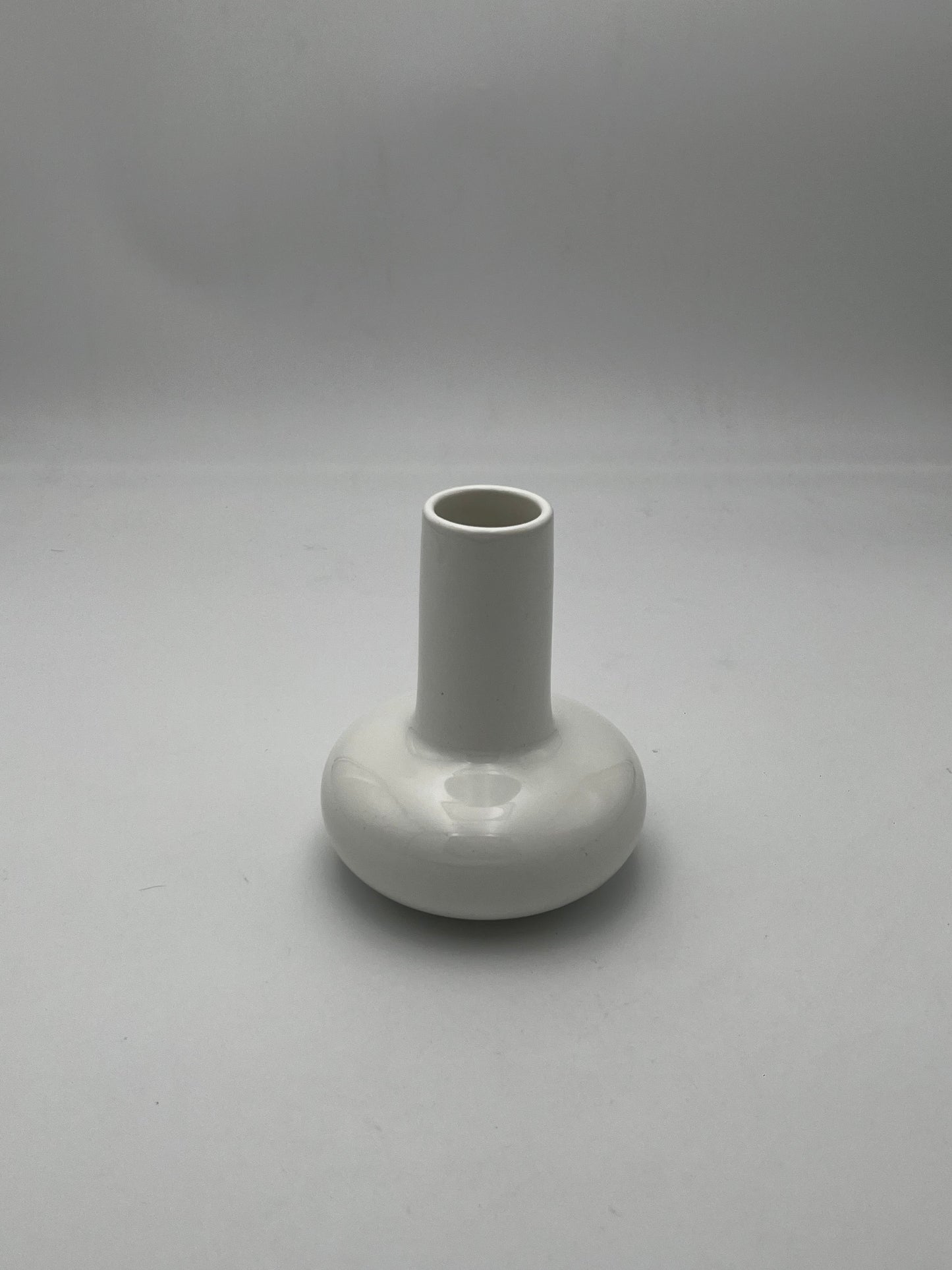 Vase Blanc, Sicart Cartigliano, P. Spagnolo, Italy, 70s