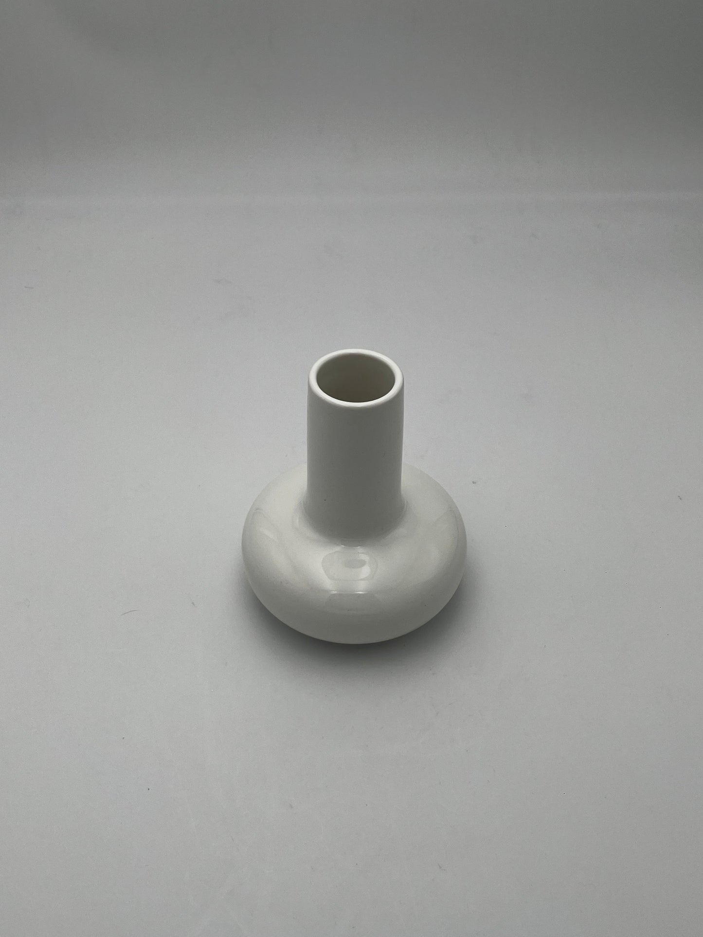Vase Blanc, Sicart Cartigliano, P. Spagnolo, Italy, 70s