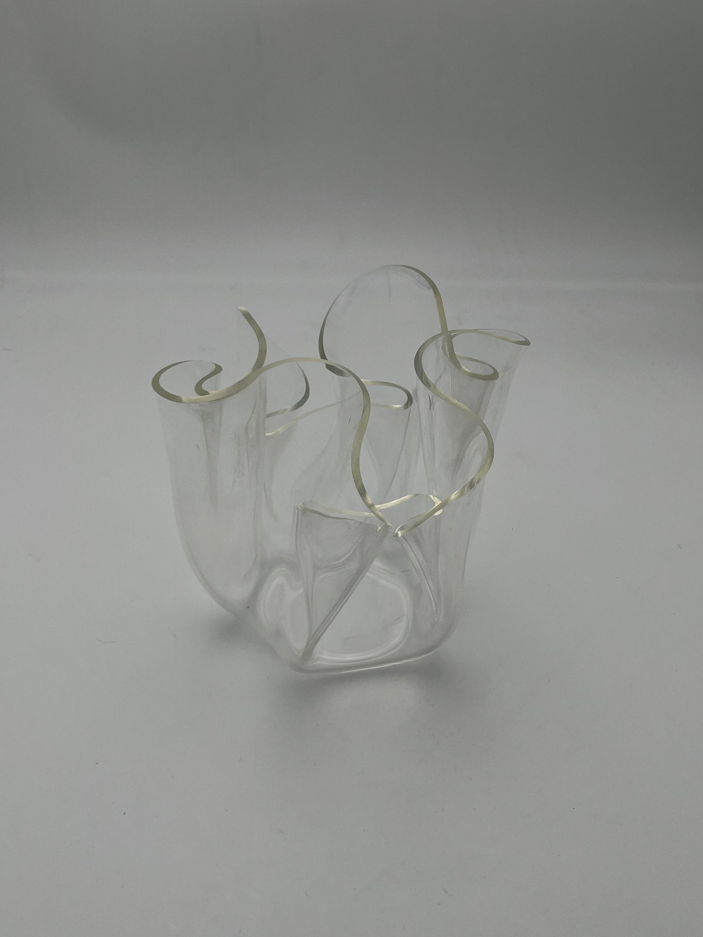 Vase mouchoir, Guzzini, Luigi Massoni, Italie, 70s