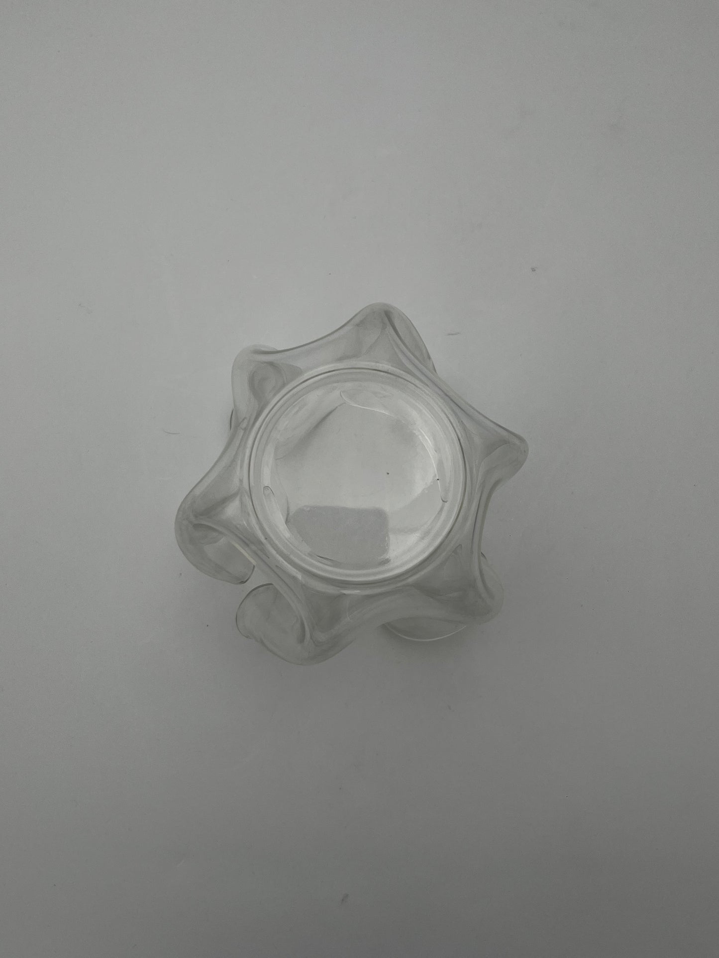 Vase mouchoir, Guzzini, Luigi Massoni, Italie, 70s