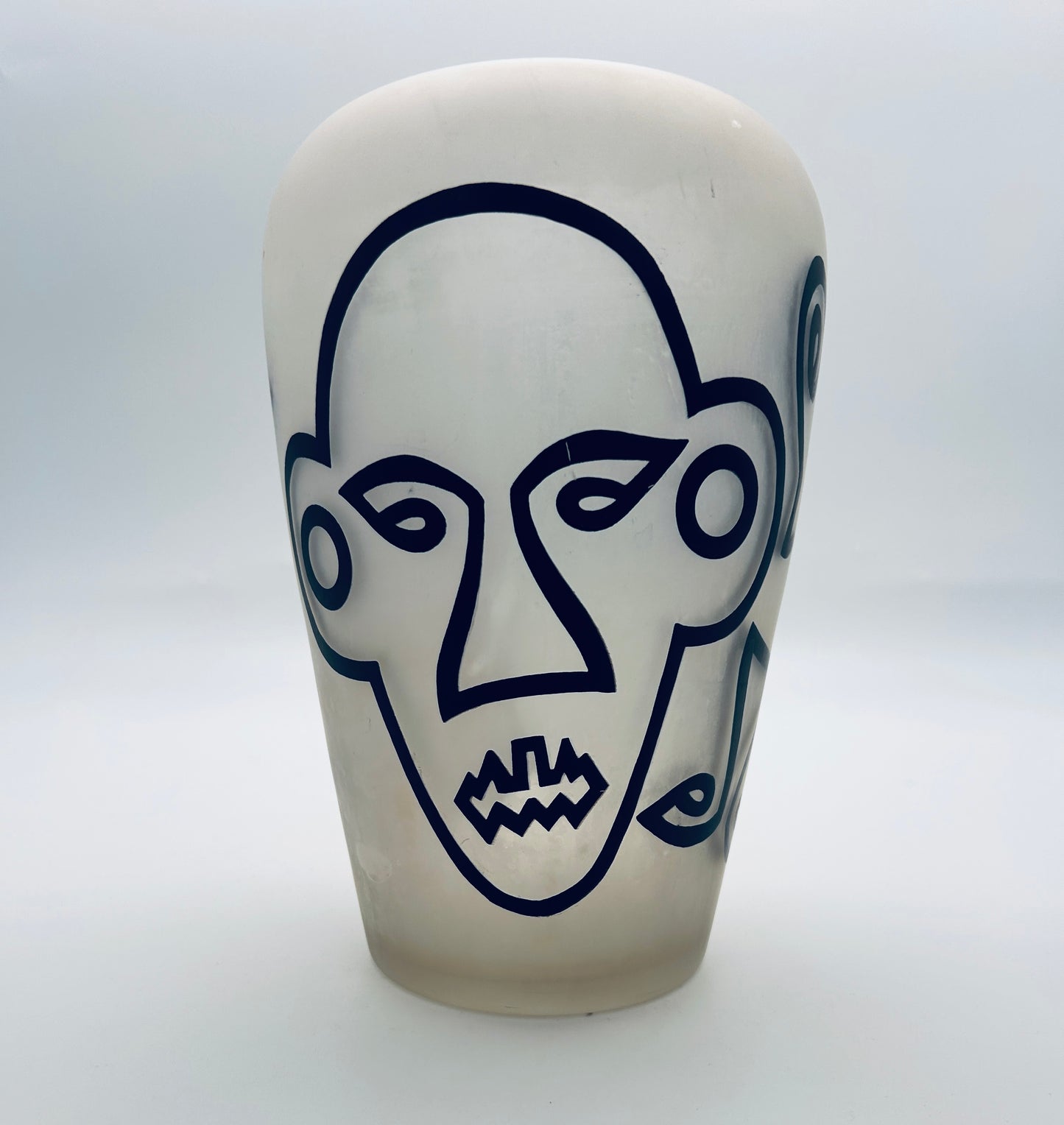 Vase figuratif pop Yves Blayo, 2000s