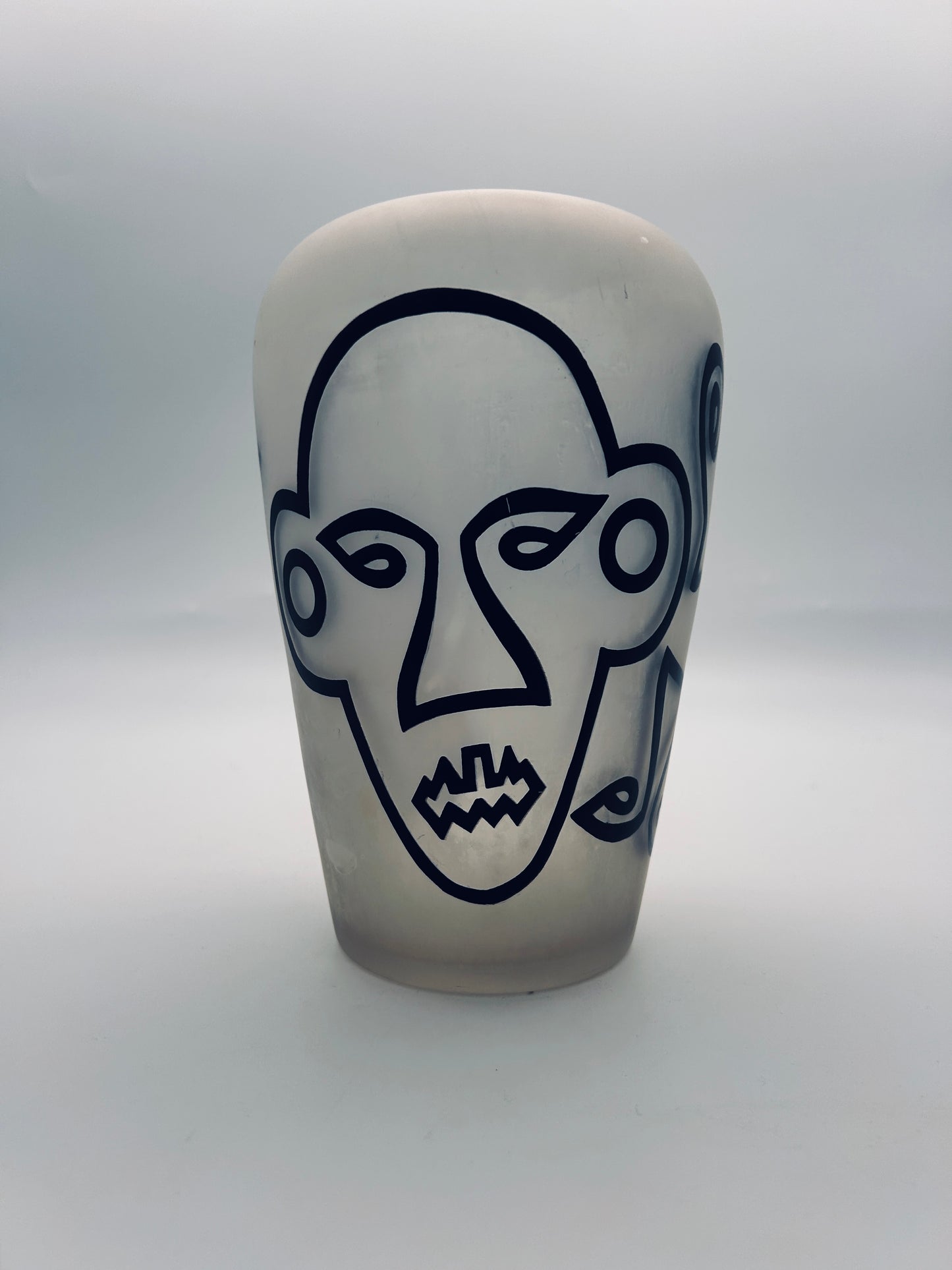 Vase figuratif pop Yves Blayo, 2000s