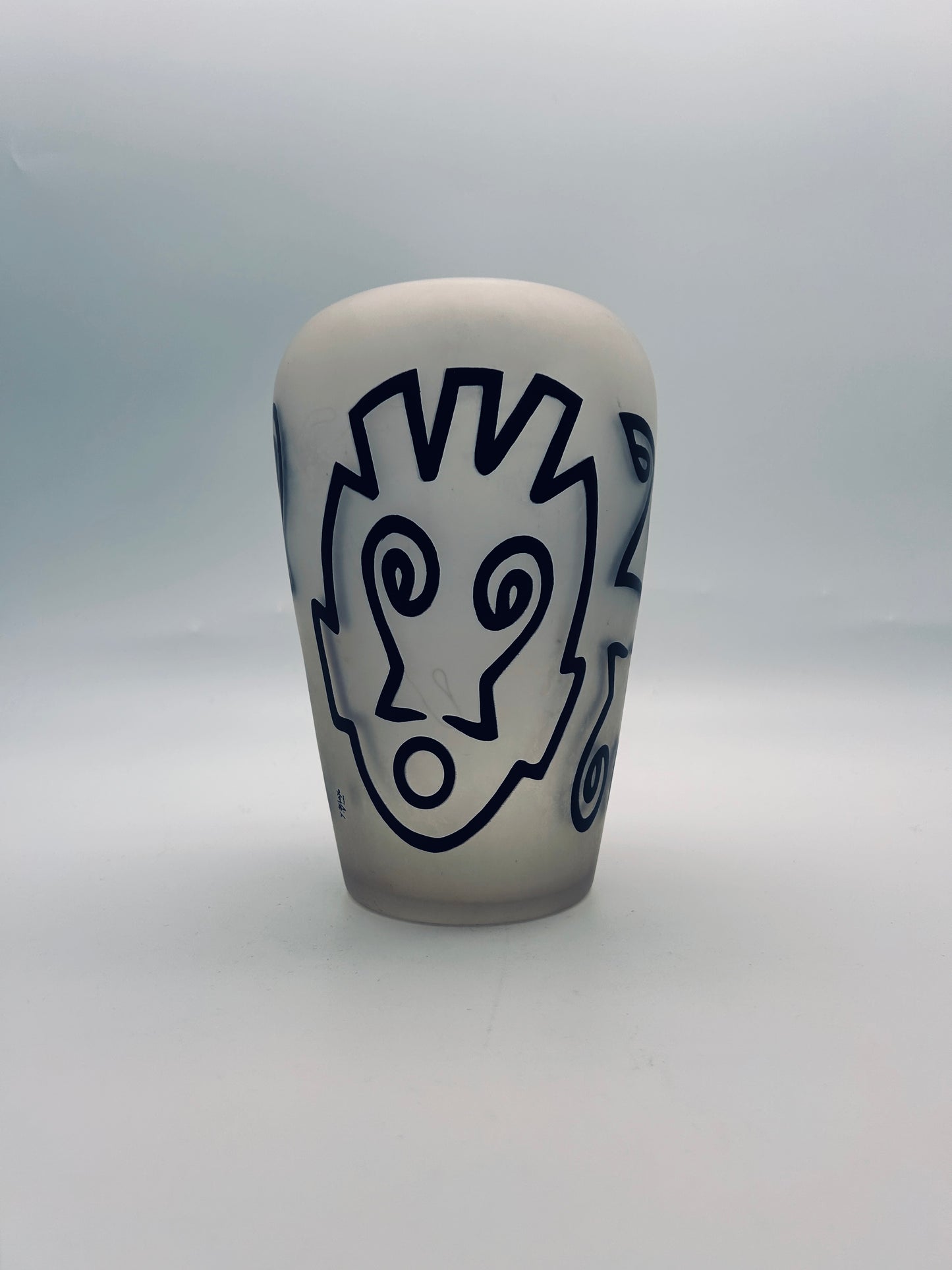 Vase figuratif pop Yves Blayo, 2000s