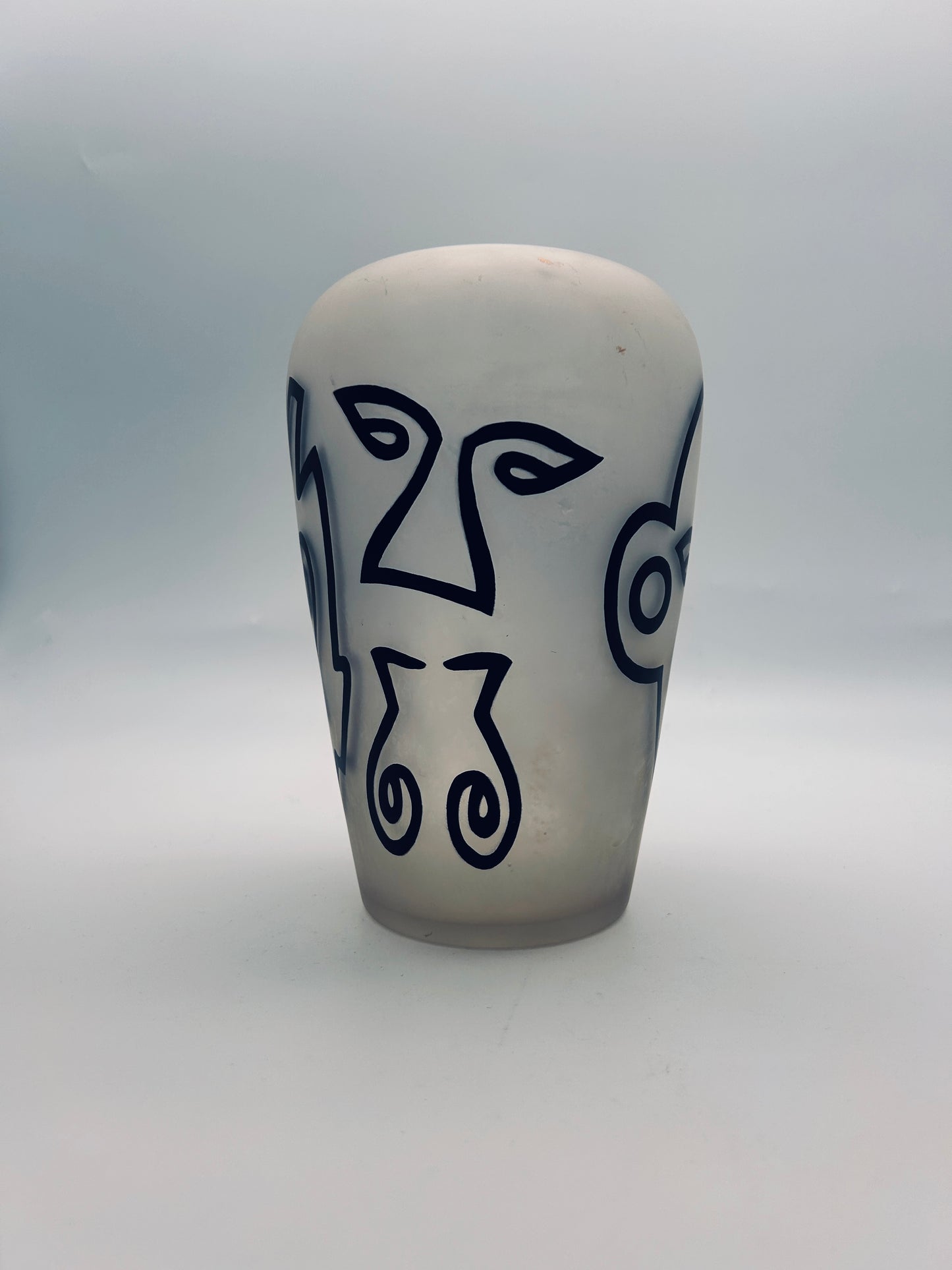 Vase figuratif pop Yves Blayo, 2000s