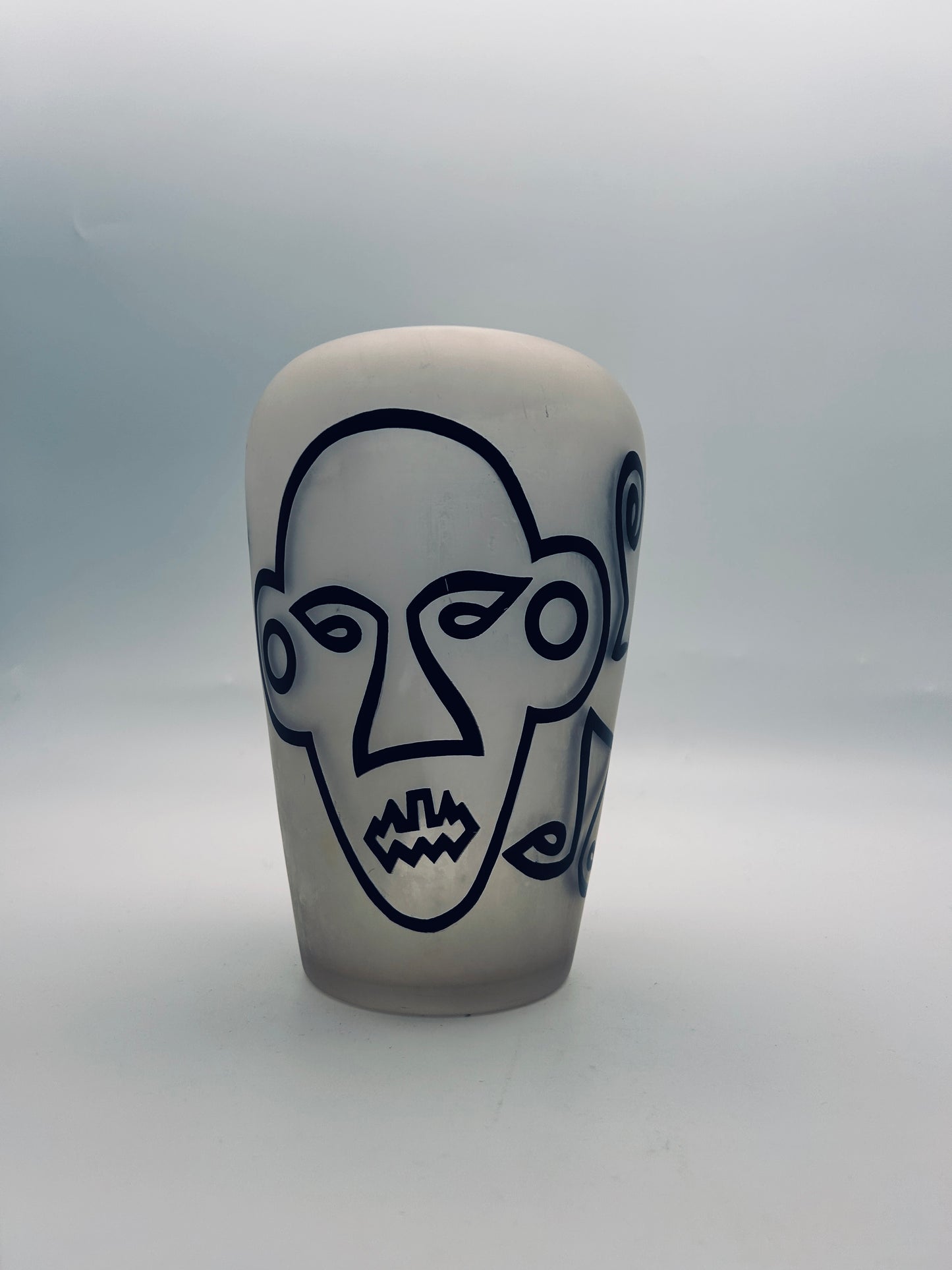 Vase figuratif pop Yves Blayo, 2000s
