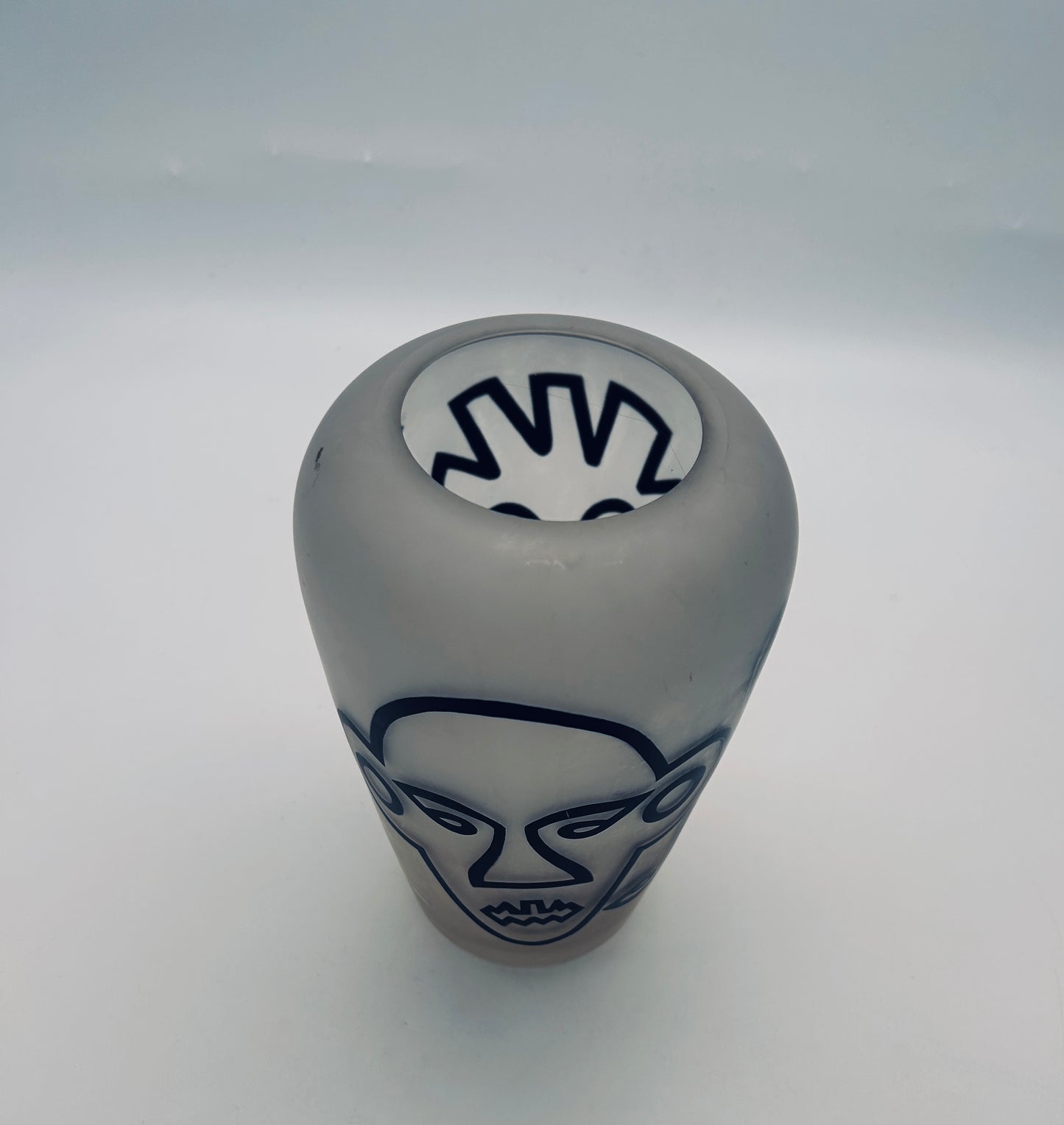 Vase figuratif pop Yves Blayo, 2000s