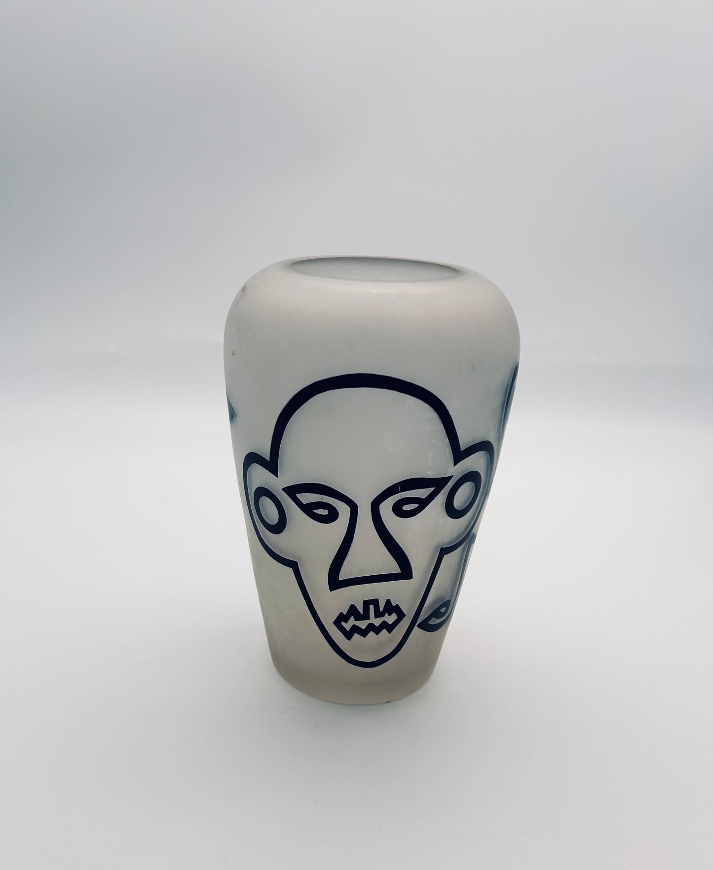 Vase figuratif pop Yves Blayo, 2000s