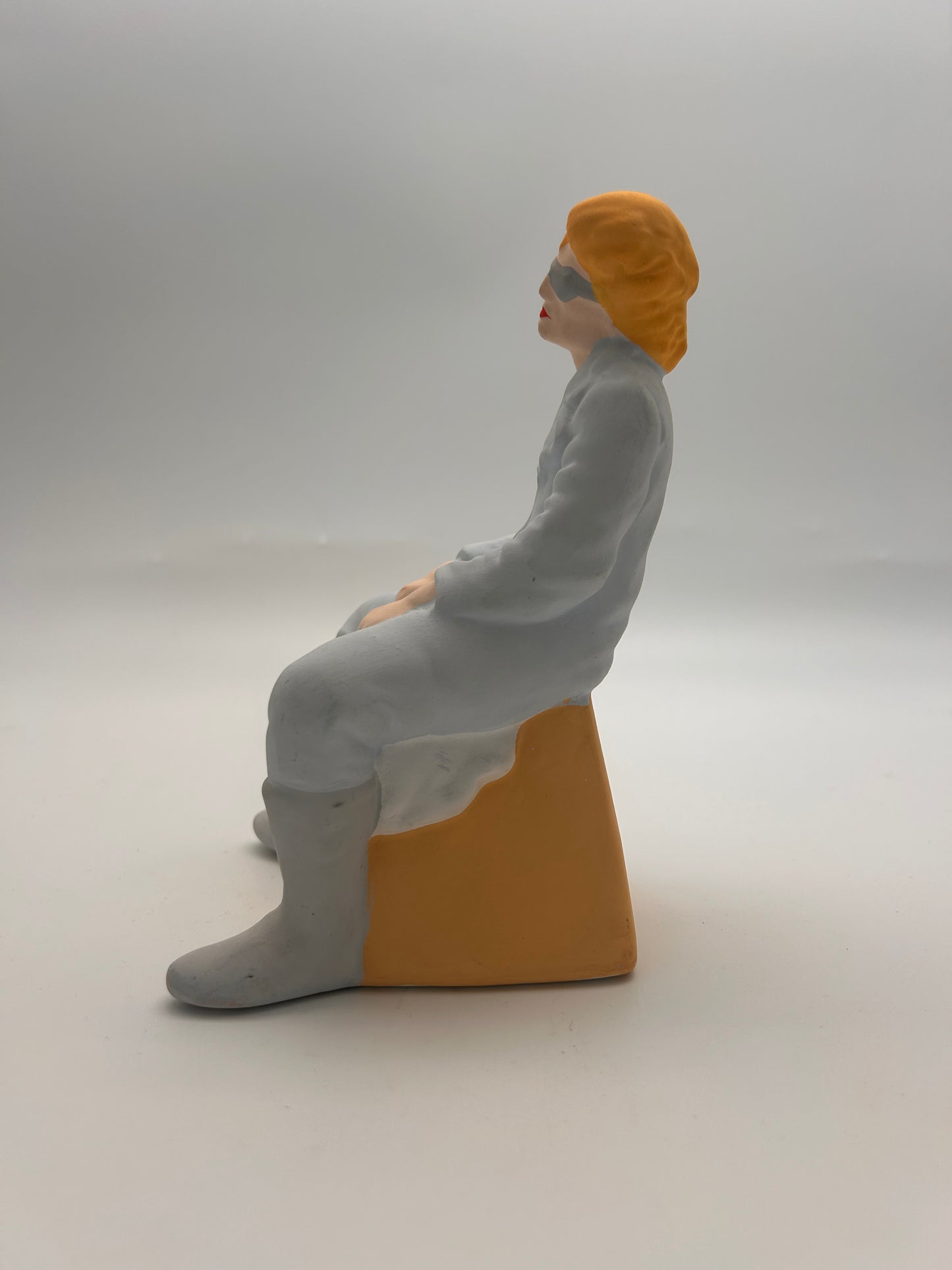Sculpture, Rocker assis, Italie, 80s
