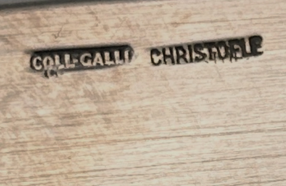 Porte-gressins, collection Gallia, Christofle, 60s