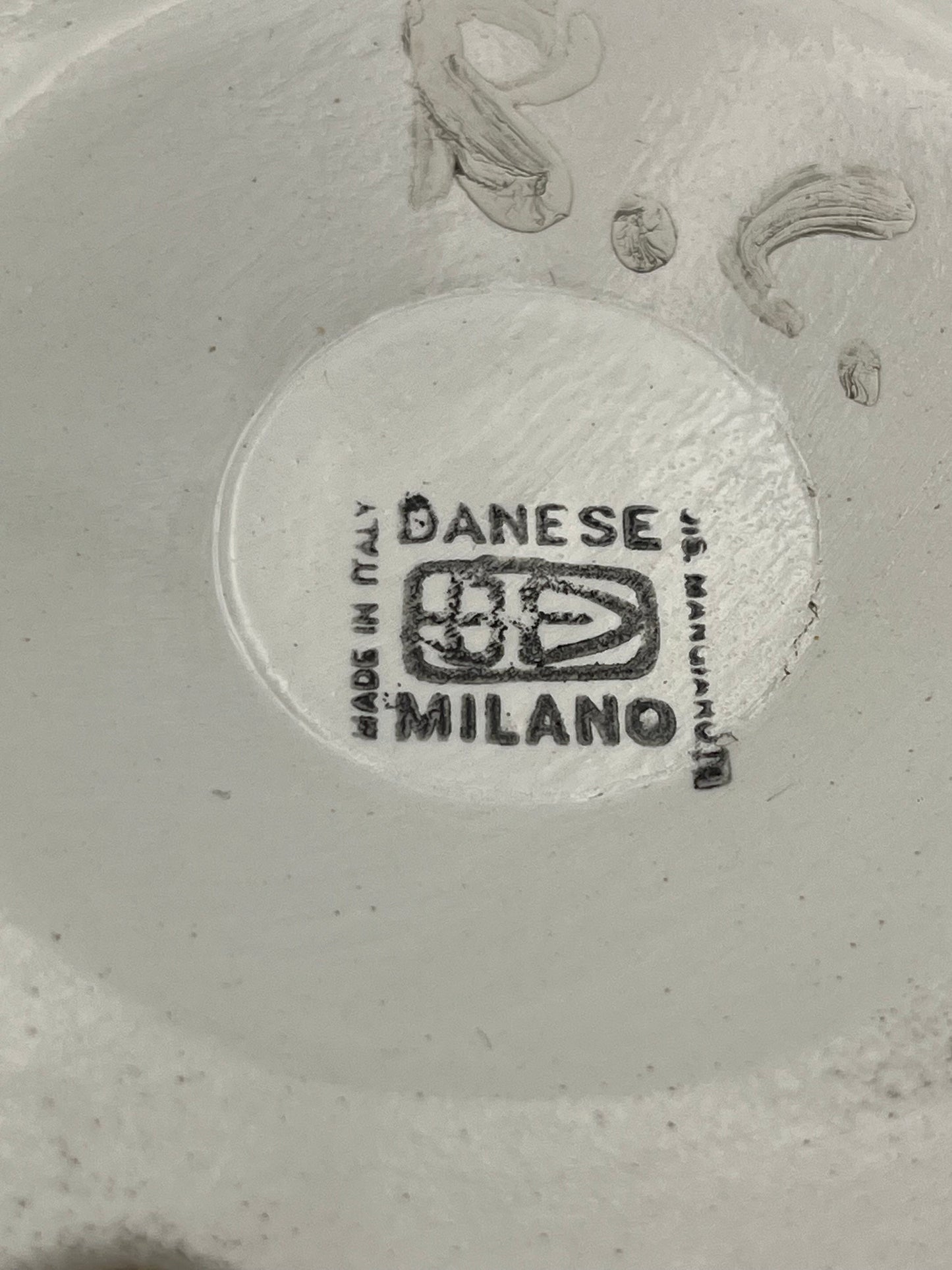 Cendrier céramique Danese Milano, Italie, 70s