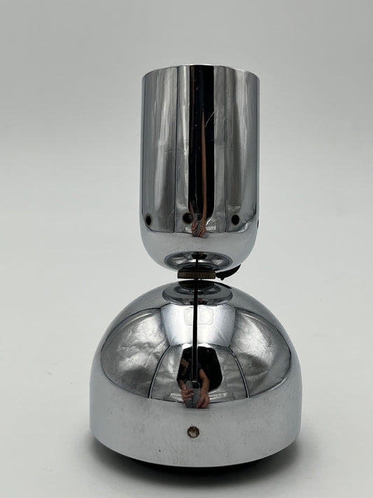 Spot, applique murale POLLUX, inox vintage, Ingo Maurer, Design M, 1960s