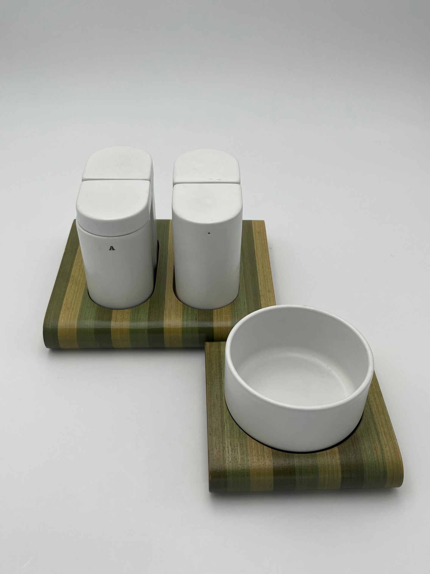 Set condiments Franco Pozzi, Italie, 70s