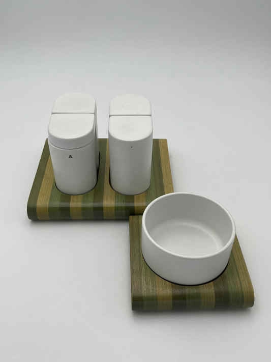Set condiments Franco Pozzi, Italie, 70s