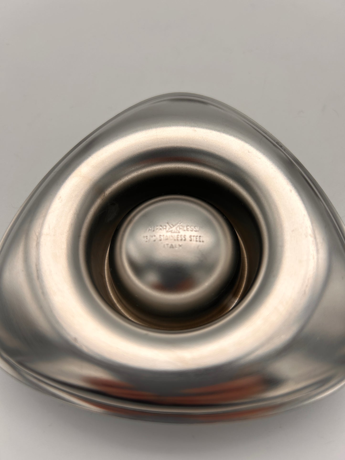 Coquetiers en inox, Alfra Alessi, 70s