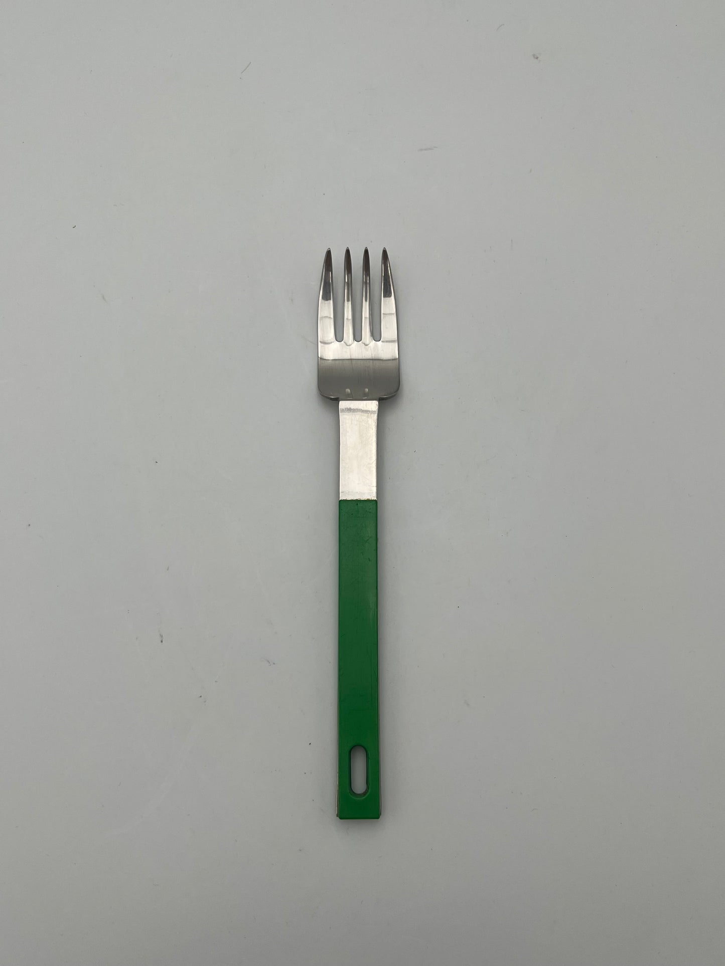 Set Couverts suspendus vert space age, Abert, Italie 70s